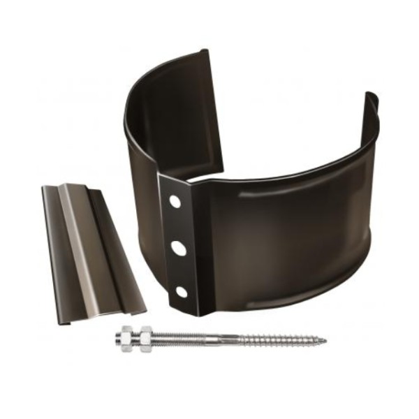 Водосток Grand Line 125x90 – Хомут трубы (на кирпич) RR 32 купить в Пушкино