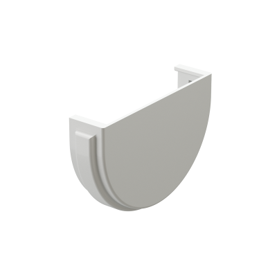 Заглушка желоба Docke Premium ПВХ - Пломбир