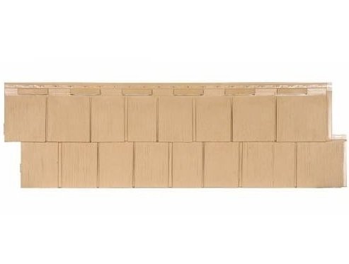 Фасадная панель T-Сайдинг-Щепа пихта ЭКО-1 Бежевый купить в Пушкино