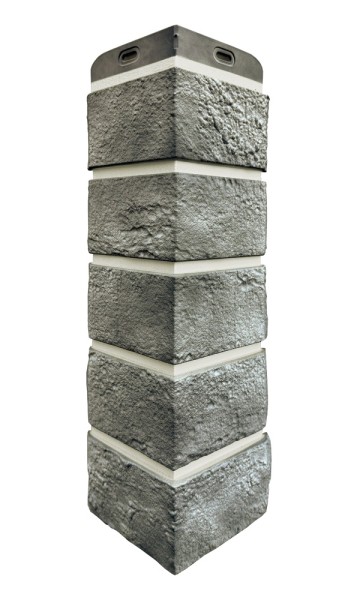 Угол Grand Line состаренный кирпич Элит гранит, ШОВ белый купить в Пушкино