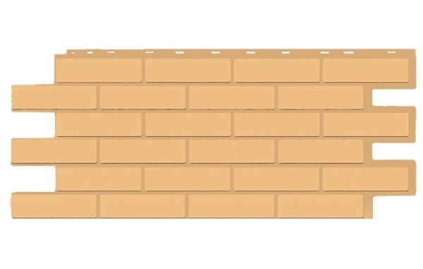 Фасадная панель T-Siding Кирпич Модерн Эко Крем купить в Пушкино