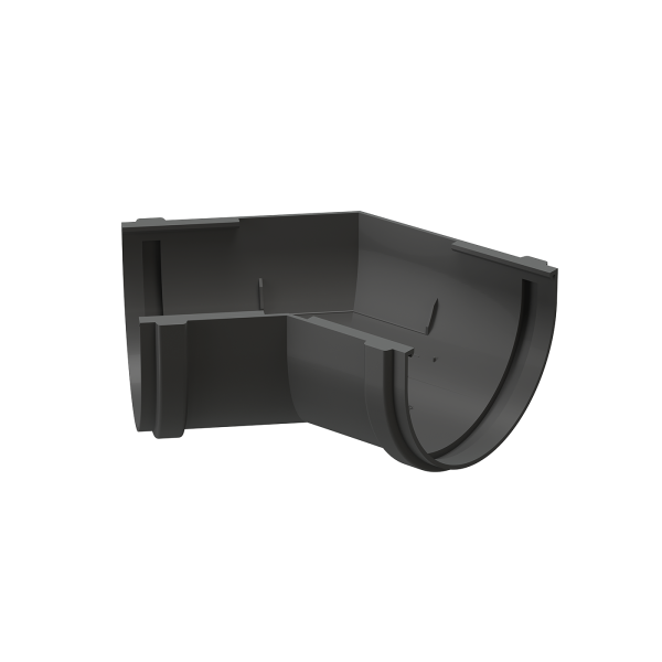 Угол желоба 135˚ Docke Premium Графит купить в Пушкино