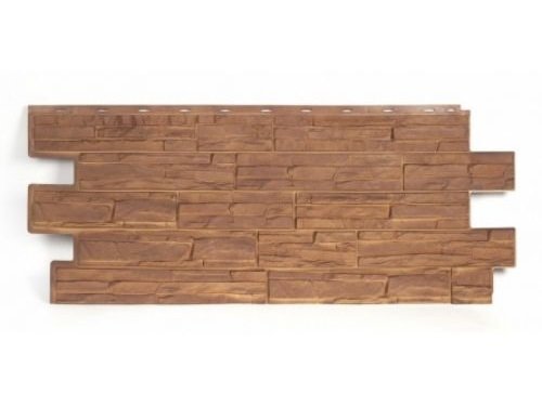 Фасадная панель T-Сайдинг-Альпийская сказка ЭКО-2 Орех купить в Пушкино