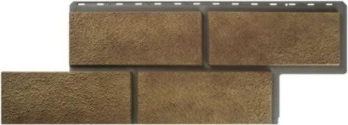 Фасадная панель Альта-Профиль Неаполитанский камень - Бежевый купить в Пушкино