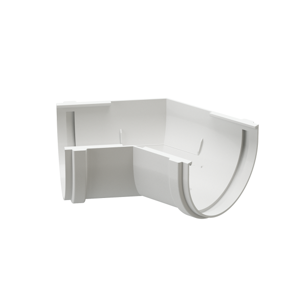 Угол желоба универсал 135˚ Docke Premium ПВХ - Пломбир купить в Пушкино