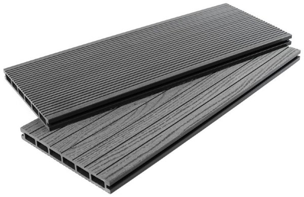 Террасная доска ДПК - ДеревоПласт- DP Standart+ графит купить в Пушкино
