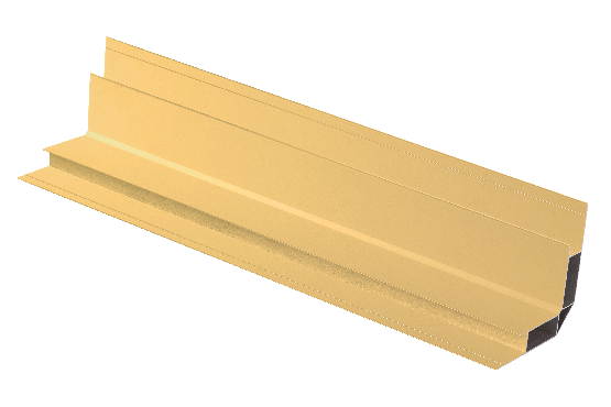 Угловой элемент внутренний,алюминиевый, бежевый купить в Пушкино