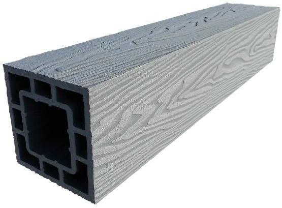 Столб опорный ДПК 3D GardenParkett фактура дерева Серый купить в Пушкино