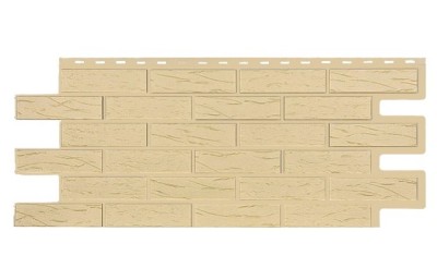 Фасадная панель T-Siding Кирпич Саман Эко Амбер