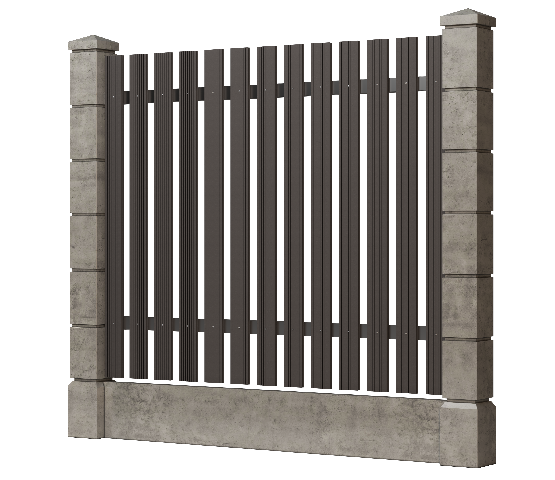 Заборная доска GRINDERDECO, ДПК, шлифованная Асфальт купить в Пушкино