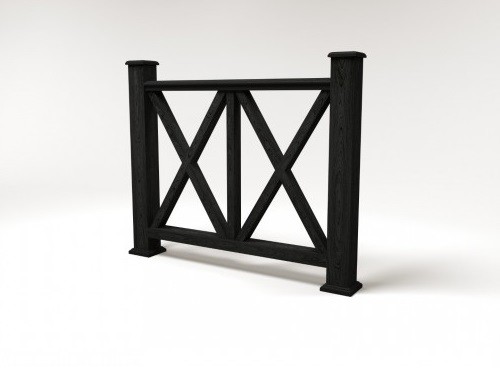 Ограждение из ДПК FG7 кварц купить в Пушкино