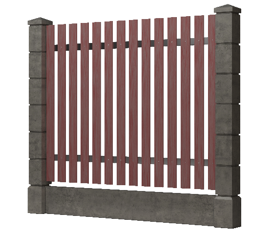 Заборная доска GRINDERDECO, ДПК, шлифованная Мербау купить в Пушкино