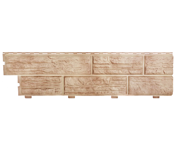 Формованный Сайдинг Сланцевая порода, Бежевый купить в Пушкино