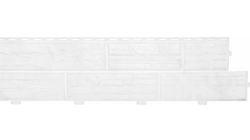 Формованный Сайдинг Сланцевая порода, Белый купить в Пушкино