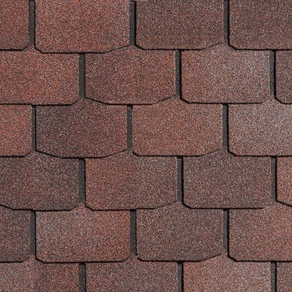 Гибкая черепица Shinglas, серия Классик, коллекция Модерн – Красный мрамор купить в Пушкино