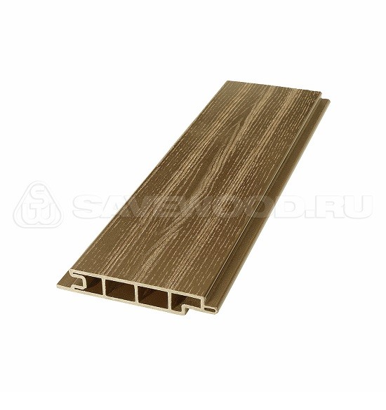 Террасная доска из ДПК SW Padus радиальный распил «SaveWood» тик купить в Пушкино