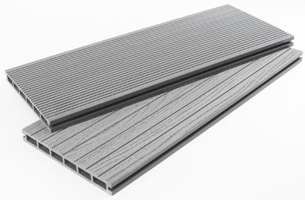 Террасная доска ДПК - ДеревоПласт- DP Standart+ серый купить в Пушкино