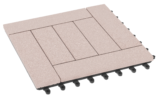 Модульный паркет ДПК GRINDERDECO Комфорт 6 Выбеленный дуб купить в Пушкино