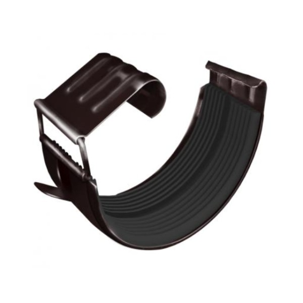 Водосток Grand Line 125x90 – Соединитель желоба RAL 8017 купить в Пушкино