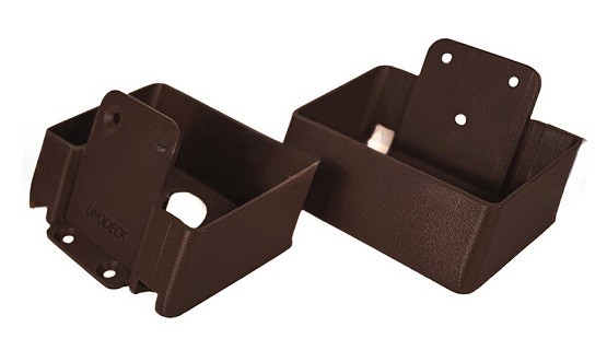 Крепления перил наклонное из алюминия GardenParkett Венге купить в Пушкино